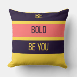Almofada Be Bold — 90s Maximalist Throw Pillow | Retro Bdrm