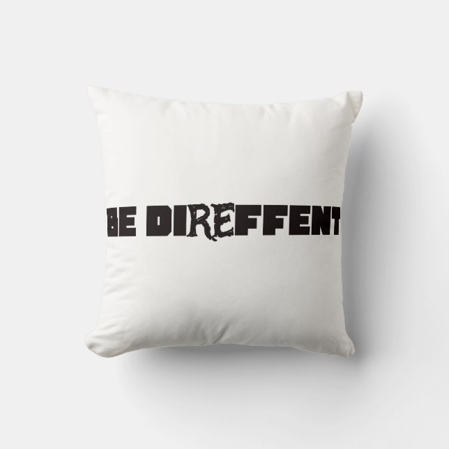 Almofada Be Direffent (Frente)