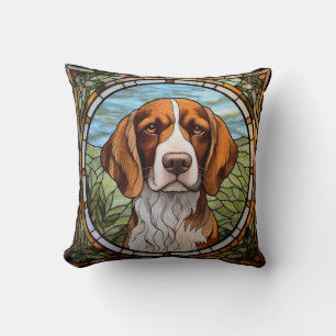 Almofada Beagle Dog Sofa Travesseiro Arte De Vidro Arrefeci