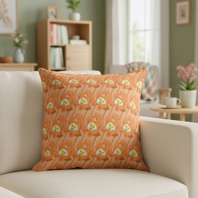 Almofada Bear Throw Pillow (Criador carregado)