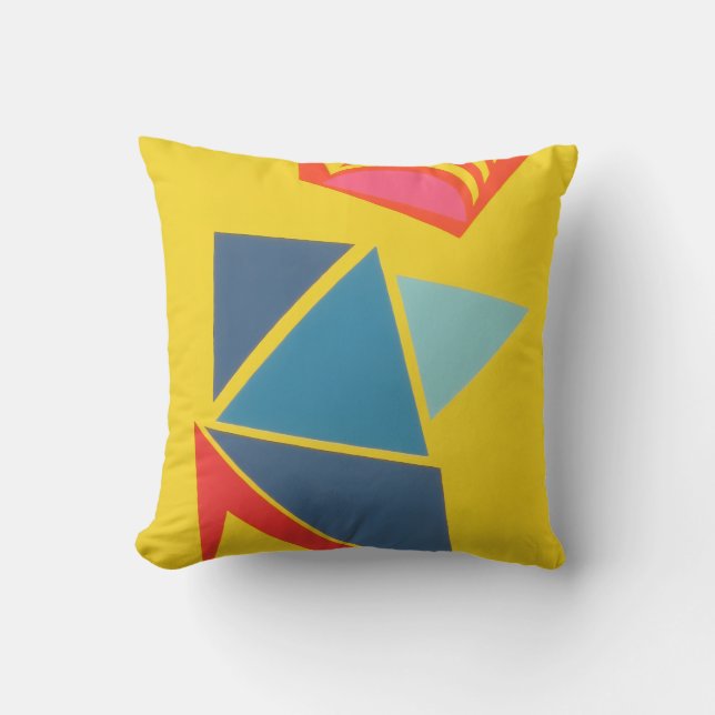 Almofada Beautiful and Vibrant Colors! Throw Pillow (Frente)