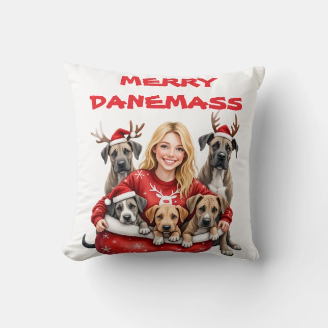 ALMOFADA BEAUTIFUL GREAT DANE CUSHION (Frente)