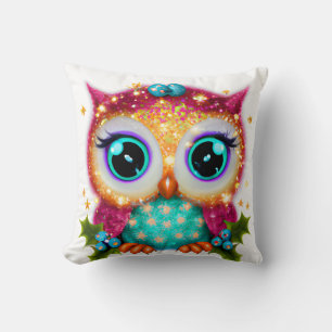 Almofada Bebê Coruja Kawaii Fofo e Adorável