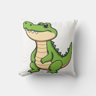 Almofada Bebê Crocodilo de Desenho Animado Fofo