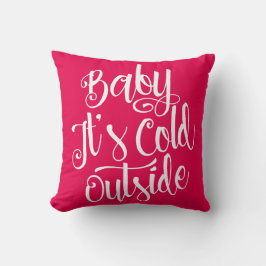 Almofada Bebê é cor feita sob encomenda exterior fria