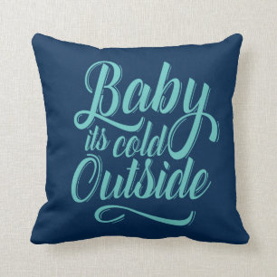 Almofada Bebê é travesseiro decorativo exterior frio