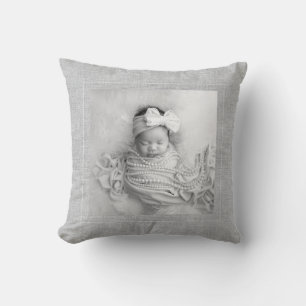 Almofada Bebê Nascimento Anúncio Foto Enfermeiro Decor Swee
