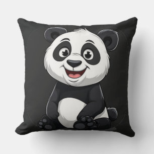 Almofada Bebê Panda de Desenho Animado Fofo