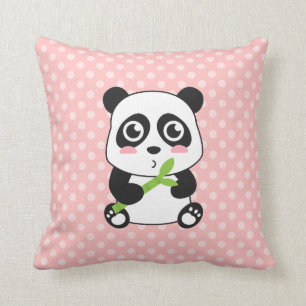 Almofada Bebê Panda de Desenho Animado Fofo