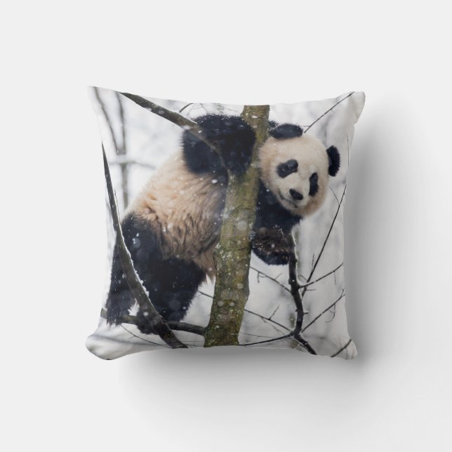 Almofada Bebê Panda na Árvore (Frente)