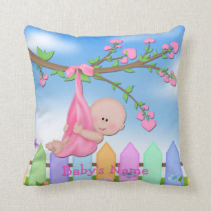 Almofada Bebé - travesseiro decorativo do quintal