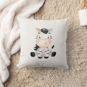 Almofada Bebê Zebra sentado