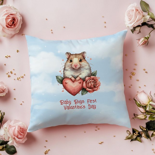 Almofada Bebês, primeiro Dia de os namorados (Criador carregado)