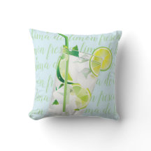 Bebida refrescante "lima de limón" fresca Script p
