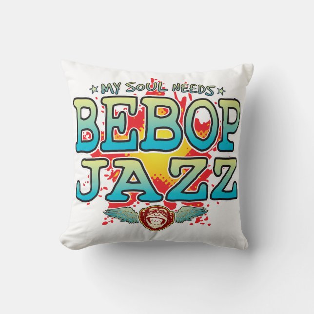 Almofada Bebop Jazz Soul Cushion (Frente)