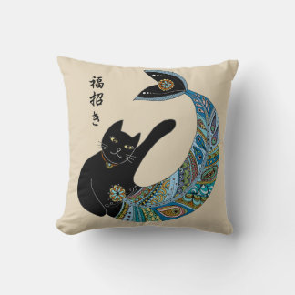 Almofada Beckoning mermaid cat