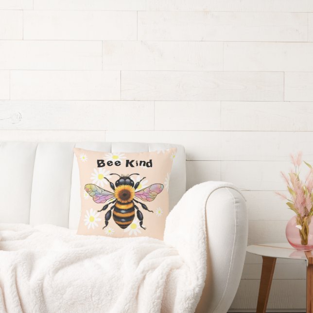 Almofada Bee Kind  Cushion (Sofá)