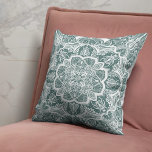 Almofada Beetles Nature Mandala | Escolha sua cor<br><div class="desc">Este travesseiro decorativo divertido e único de arte de besouros, com a intrincada natureza mandala trabalho de arte, certamente adiciona um estilo original e caprichoso ao seu espaço de vida. Este travesseiro detalhado mostra um tipo de design mandala de inseto, com detalhes desenhados à mão em branco, que se destaca...</div>