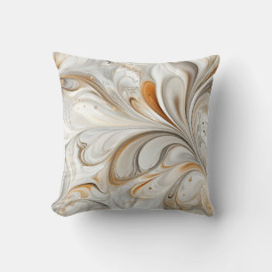 Almofada Beige e Dourado Travesseiro decorativo Decorativo