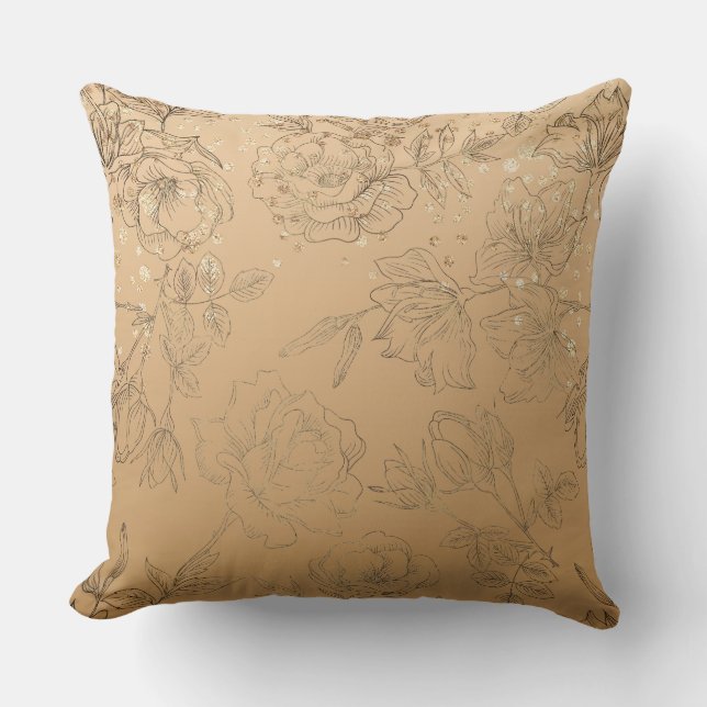 Almofada Beige Satin e Silk (Frente)