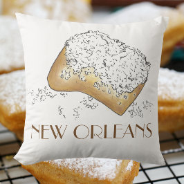 Almofada Beignet Paery Louisiana LA New Orleans NOLA Comida
