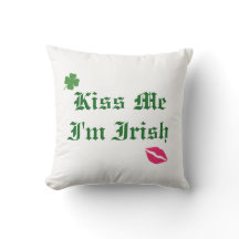 Beije-me que eu sou travesseiro irlandês