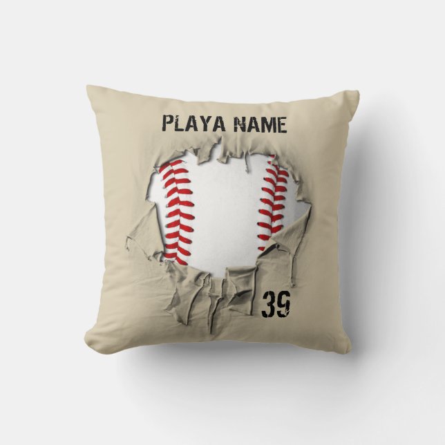 Almofada Beisebol Torno (personalizado) (Frente)
