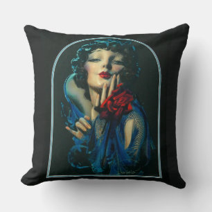 Almofada bela mulher 1920