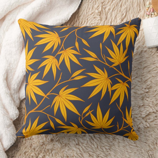 Almofada Belas folhas de outono (Cobertor)