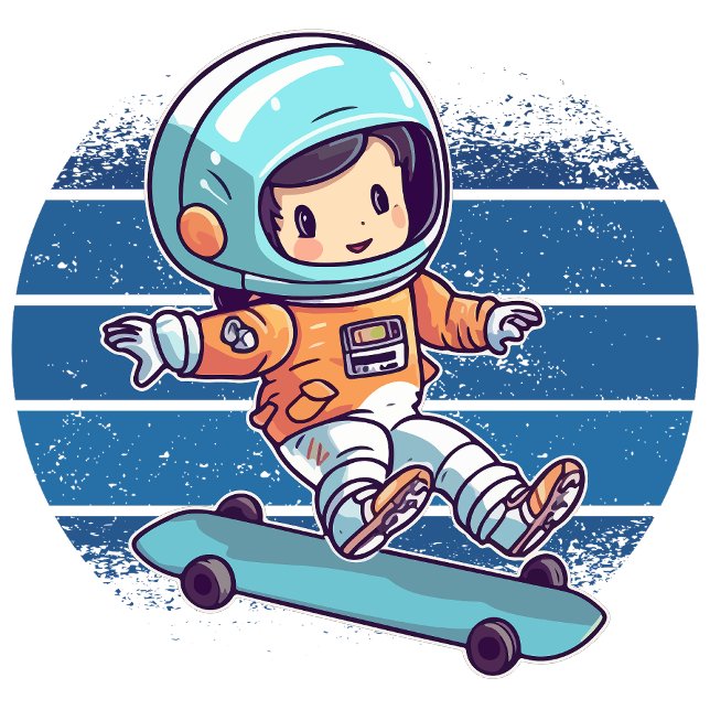 Almofada Beleza Cósmica (Bouncing through Space with Joyful Curiosity!)