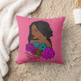 Almofada Beleza da Ebonia do Dia Internacional da Mulher