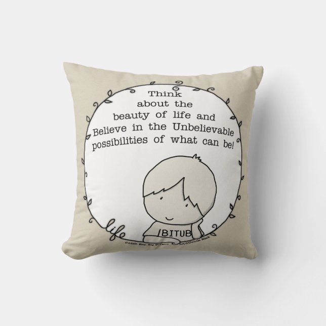 Almofada Beleza da vida (Frente)