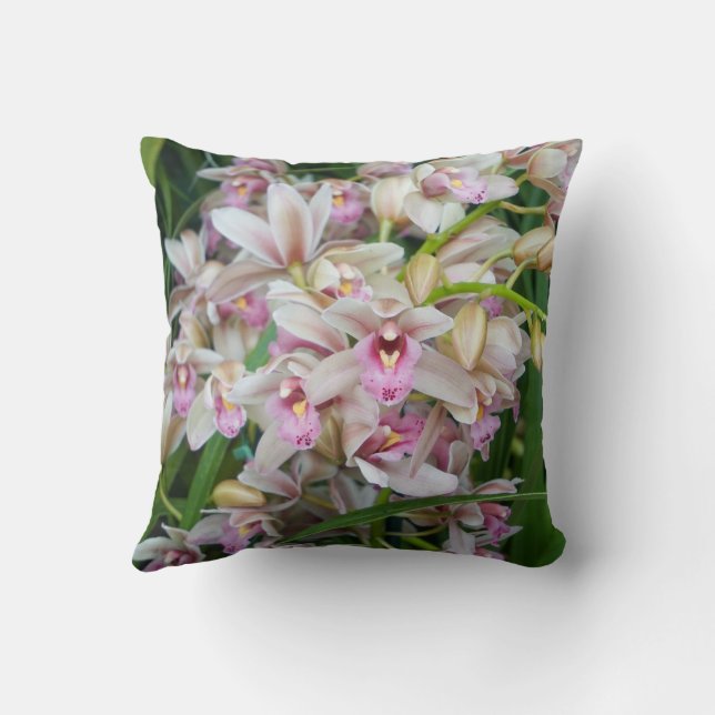Almofada Beleza de Orquídea (Verso)