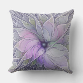 Almofada Beleza Deslumbrante Arte Fractal Abstrata Moderna