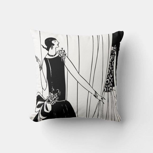 Almofada Beleza do Flapper (Frente)