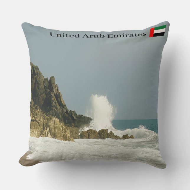 Almofada Beleza do litoral (Frente)