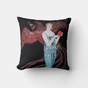 ALMOFADA BELEZA E FOENIX,DESIGNER DE FASHION COMPOSITAM ART