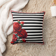 Beleza Floral em Preto e Branco