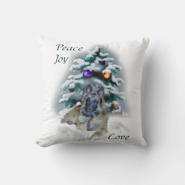Almofada Belga Tervuren Natal (Frente)