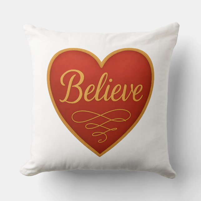 Almofada Believe Heart (Frente)