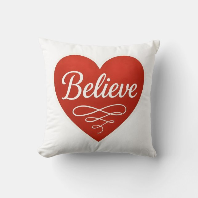 Almofada Believe Heart (Frente)