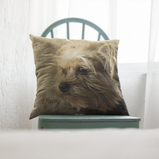 Almofada Belo Abstrato Yorkshire Terrier