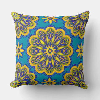 Almofada Belo Azulejo Boho Talavera