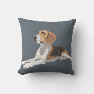 Almofada Belo Beagle Sentado