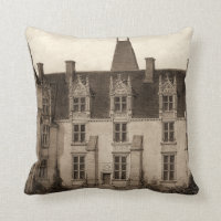 Belo Chateau Francês em Pedras Sepia