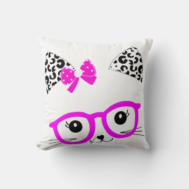 Almofada belo coelhinho engraçado (Frente)