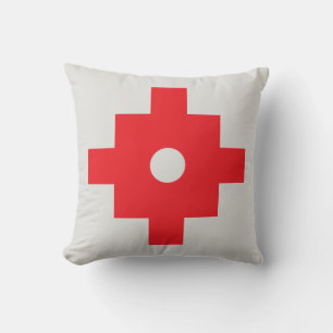 Almofada Belo Design Inka Machu Picchu Vermelho