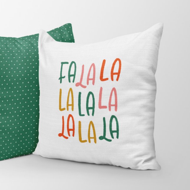 Almofada Belo e divertido colorido do Natal (Criador carregado)