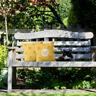 Almofada Belo Mon Petit Jardin Yellow Peach Jarden