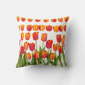 Almofada Belo padrão de flor de tulipas